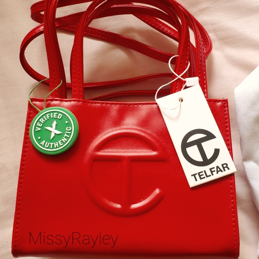 Red Small Telfar Bag